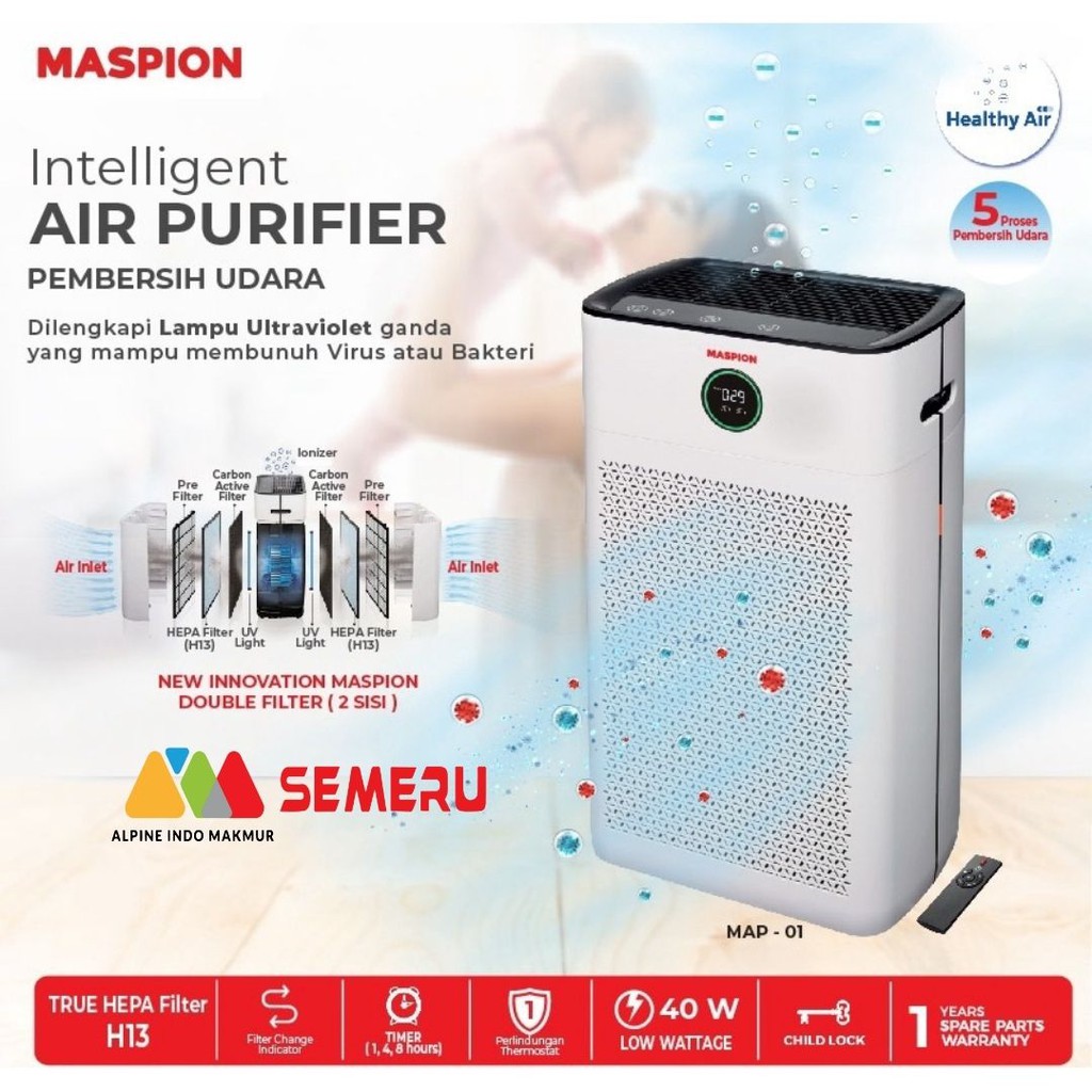 MASPION AIR PURIFIER MAP-01