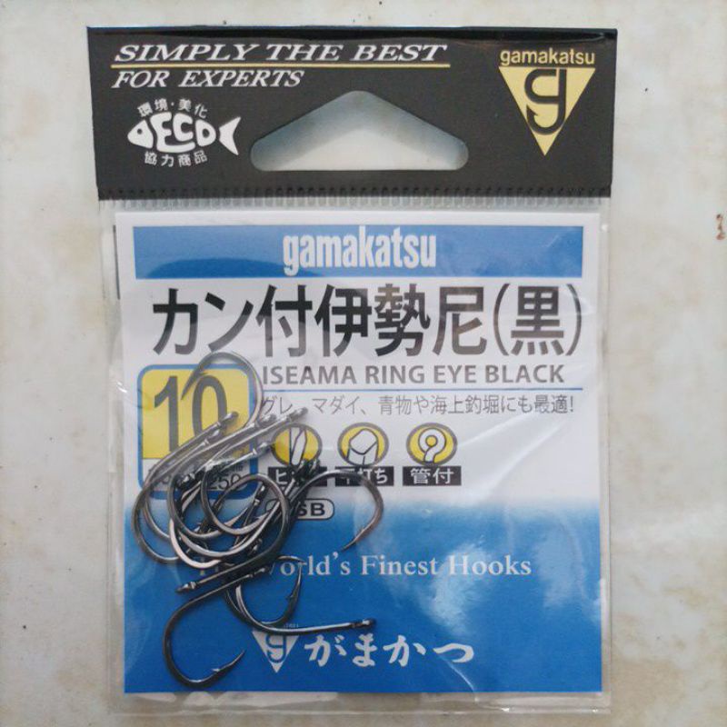 New Gamakatsu Iseama Ring Eye Black