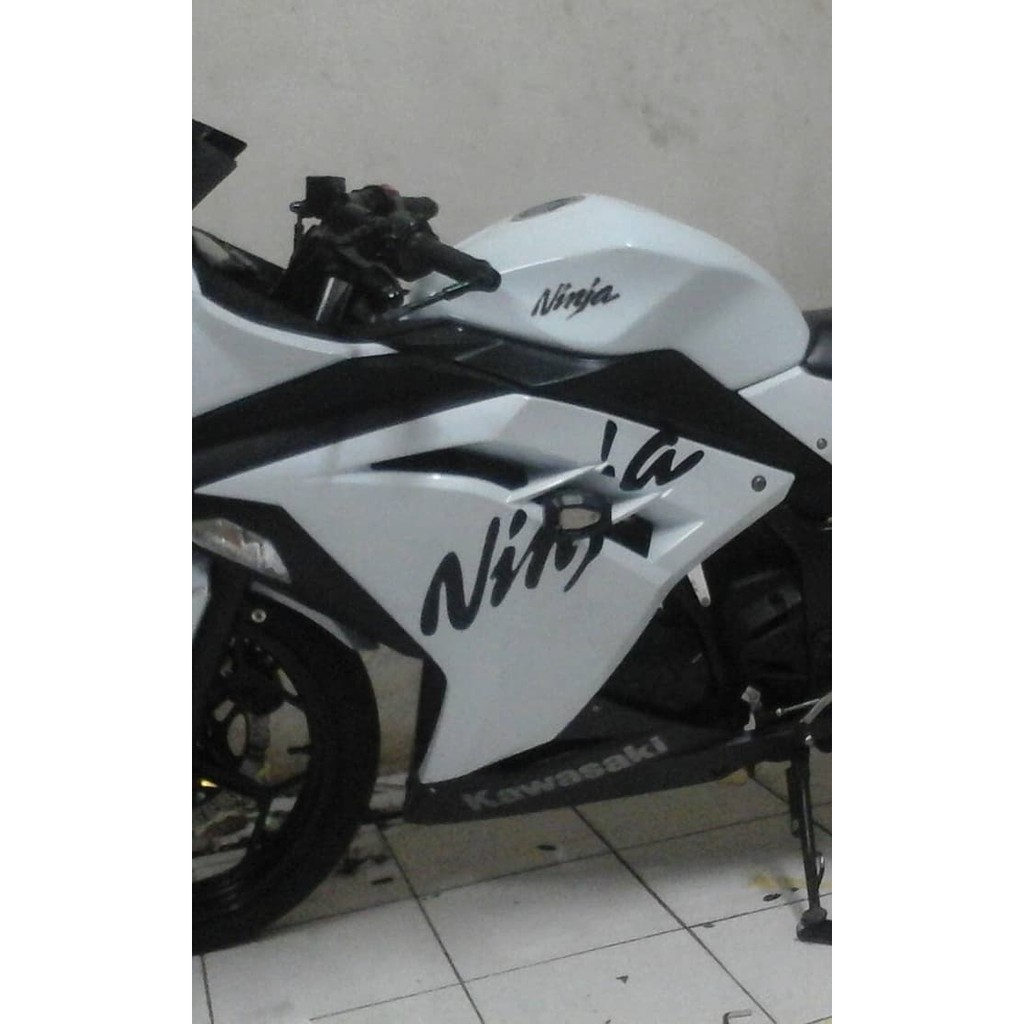 Decal Cutting Stiker Ninja 250 Fi Bodi Samping Kiri Kanan