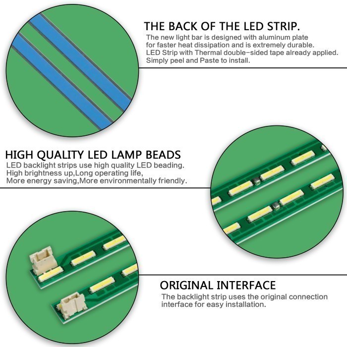 BACKLIGHT TV LED LG 43 INC 43LF630 43LX340 43LF570 43LF630T 43LX340T 43LF570T LAMPU BL 43LF 43LX SMD LIDI STRIPS STRIP 39K 39LED 39 KANCING LED SMD 43INCH 43IN 43INC LED