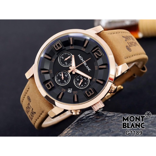 Jam Tangan Pria Montblanc Premium Chrono