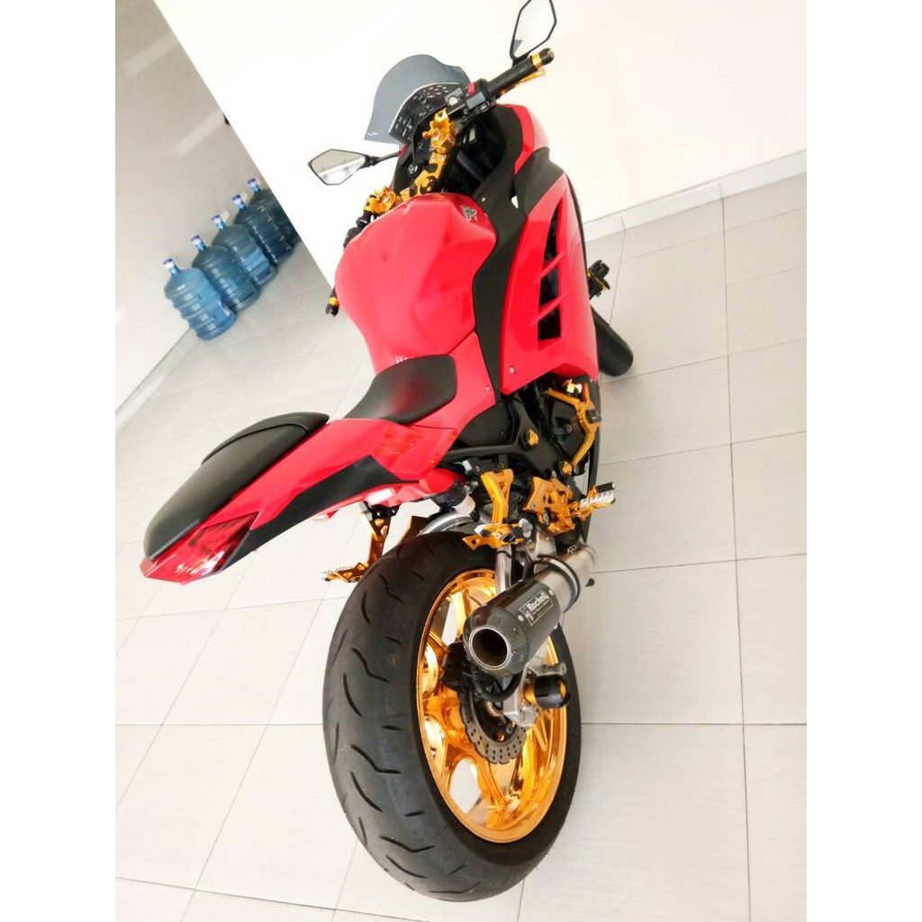 VELG MOTOR NINJA 250 MERK ROCHELL HARD CHROME  5,5INCH