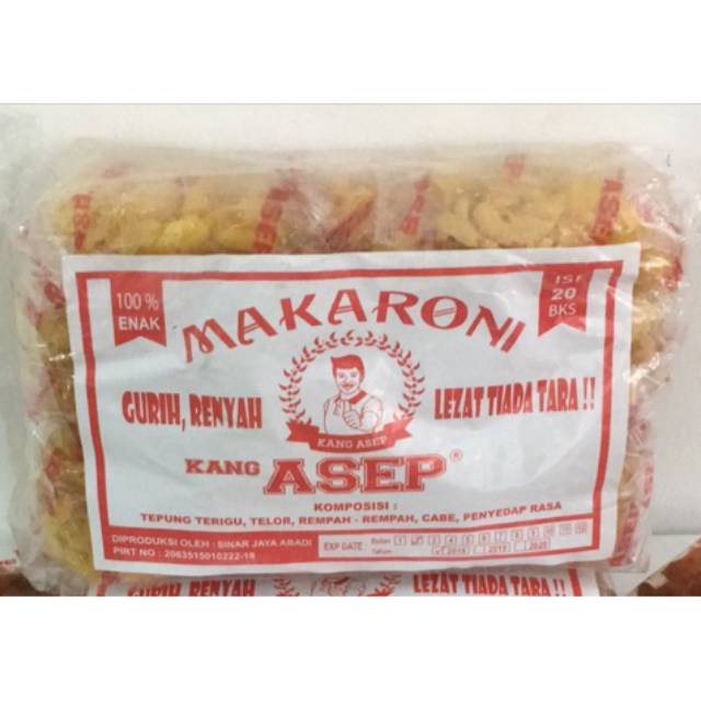 

MAKARONI KANG ASEP