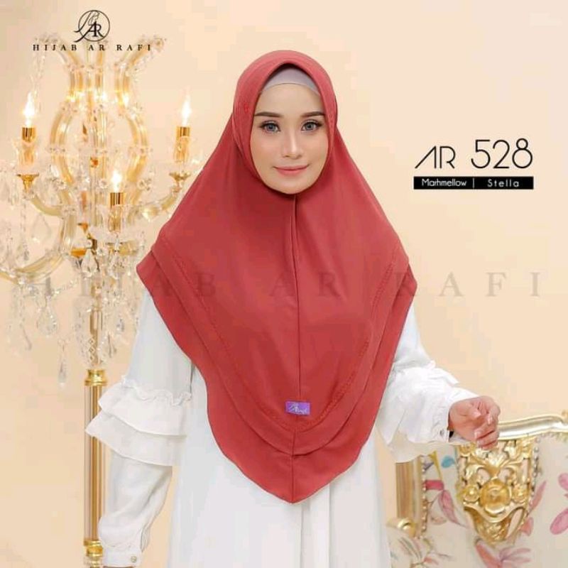 arrafi AR 528 hijab arrafi kerudung arrafi hijab brended ori Ter new 2021 Ter hits