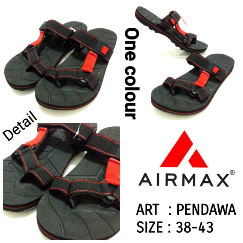 SANDAL JAPIT JEMPOL COWOK AIRMAX PENDAWA SIZE 38-43