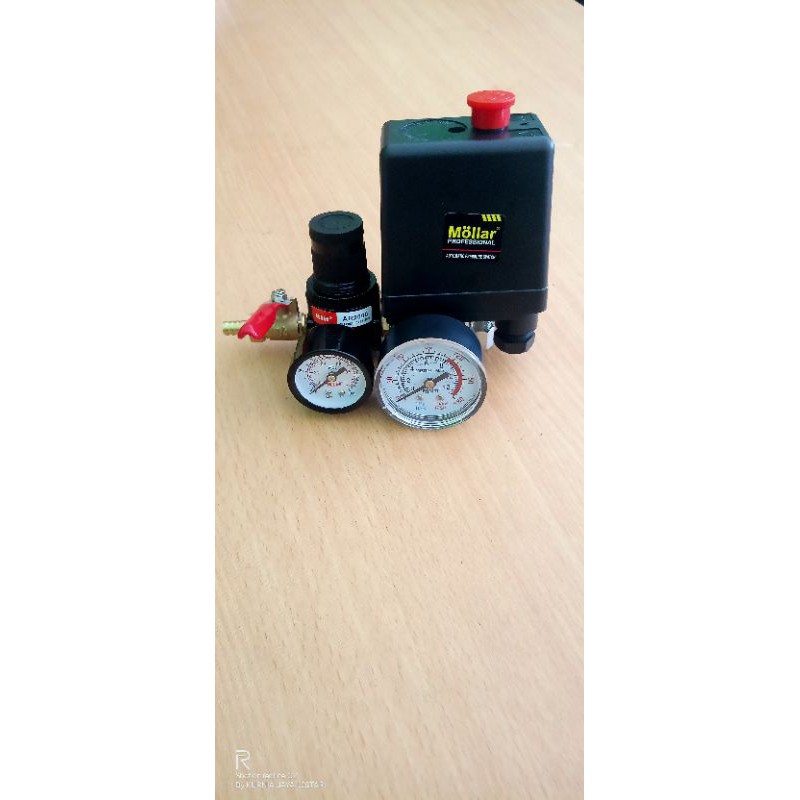 otomatis kompresor fullset + regulator