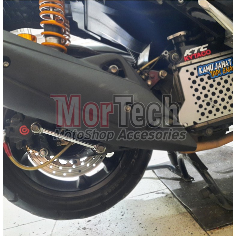 Pemanis Breket Arm Pelindung Jalu Knalpot Nmax155 Old Aerox Lexi All New Nmax2020 PCX Aksesoris Nmax-1