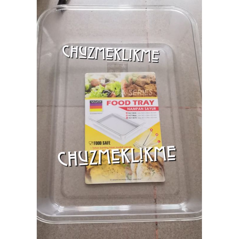 Food tray nagata 8878 (L)/Nampan makanan nagata 8878/Tempat makanan/nampan saji nagata