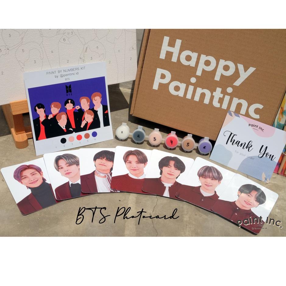 

(updm -87) Paint by Numbers Kit: BTS | Paint Inc. ID | Painting Kit | Paint by Number | Paint Kit Promo 2020