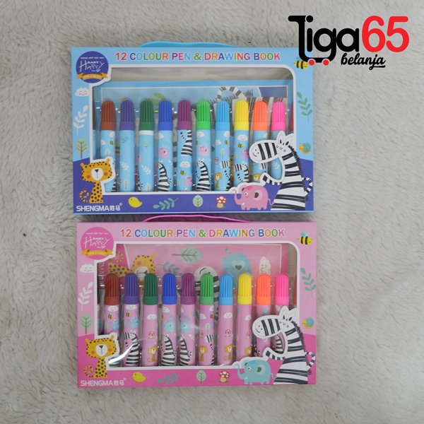 365 STATIONERY SET #40984 Buku &amp; Alat Tulis Anak / Karakter Fancy Gambar Lucu