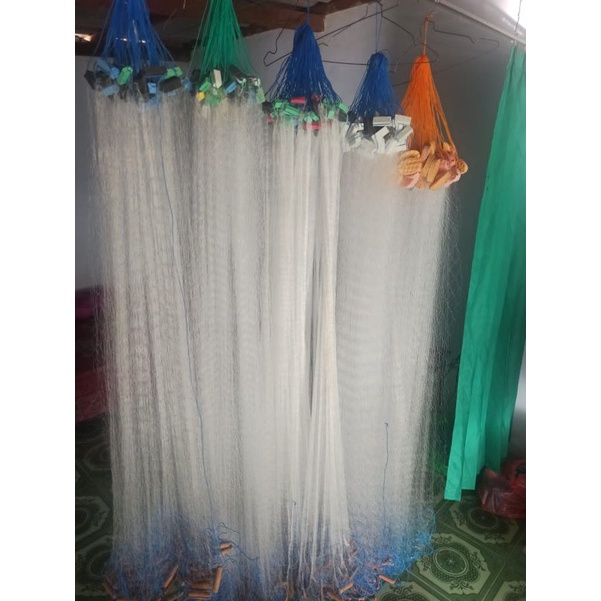 JARING BENTANG IKAN WADER SEPAT MELEM NILA 2 JARI P 25 M/ T 90 CM