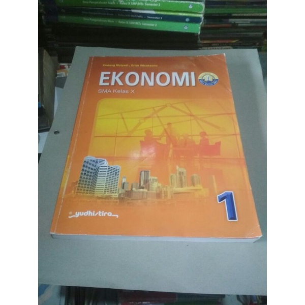 buku ekonomi SMA kelas 1-10 penerbit Yudhistira