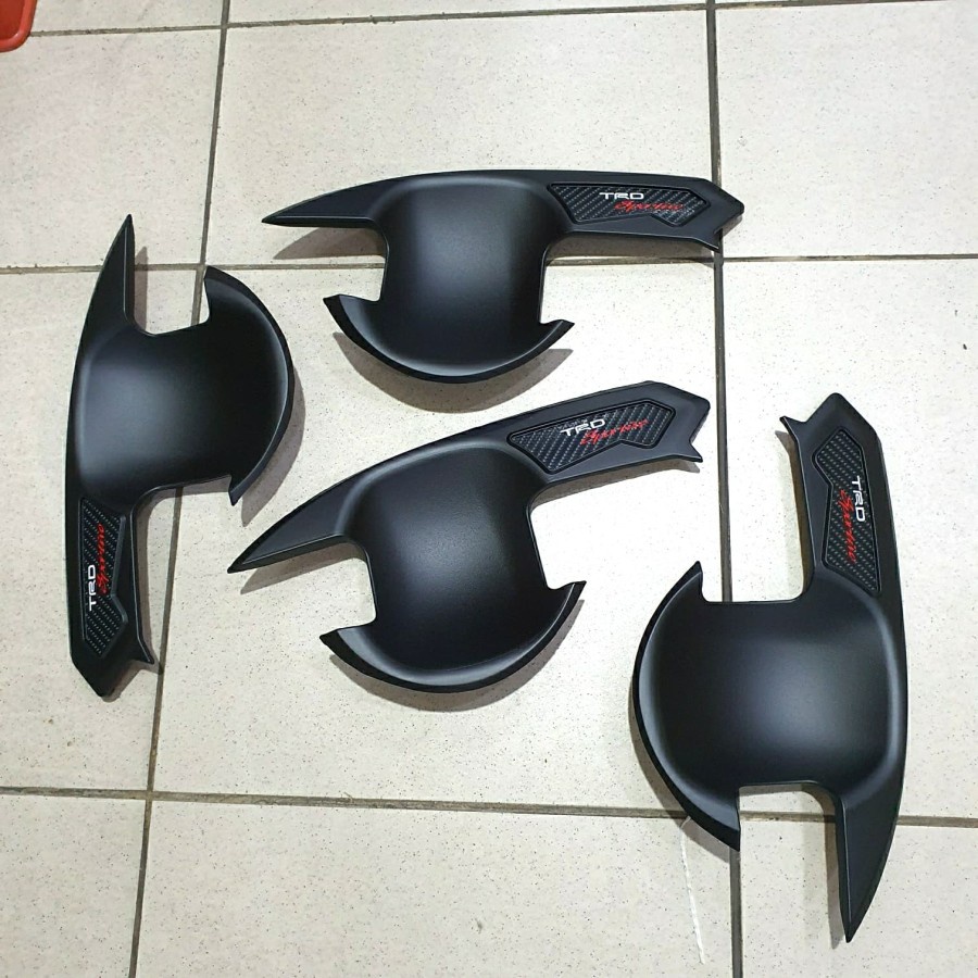 Outer/Mangkok handle pintu TRD ALL NEW AVANZA hitam doff BlackDoff