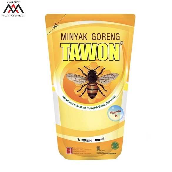 

Minyak Goreng Kemasan Reffil Tawon - 900ml