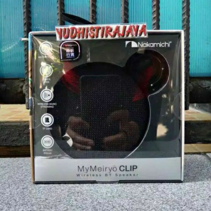 Nakamichi My Meiryo Clip speaker wireless bluetooth portable original