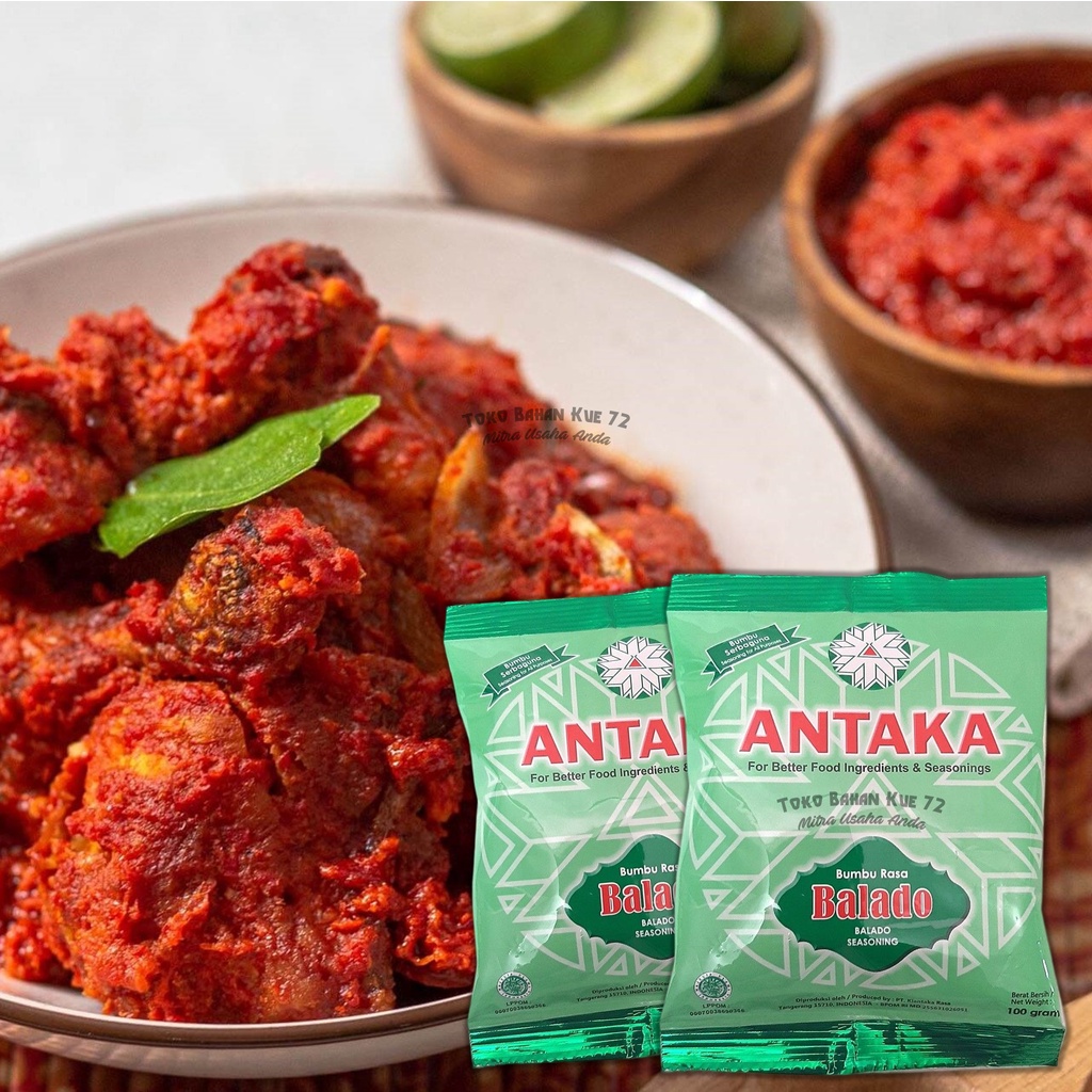 

Antaka Balado 100gr Bumbu Tabur Rasa Balado Seasoning