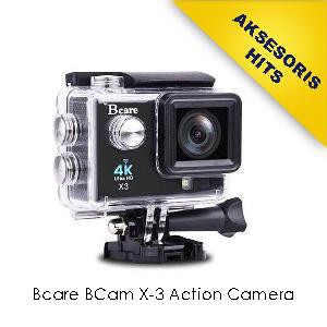Jual Bcare BCam X 3 Action Camera WiF 16 MP SonySensor 4K   Layar 2  Black Murah
