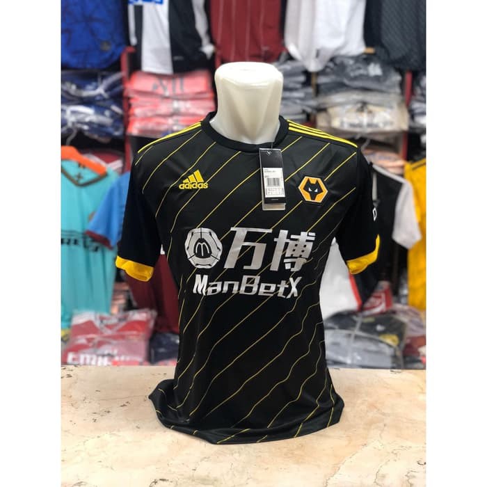 Diskon  Jersey Bola Wolverhampton Away 2019/2020 Grade Ori - S Termurah