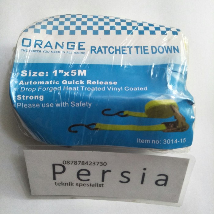 

ST | tali pengikat barang-webbing cargo 1 ton (25mm) X 5 meter