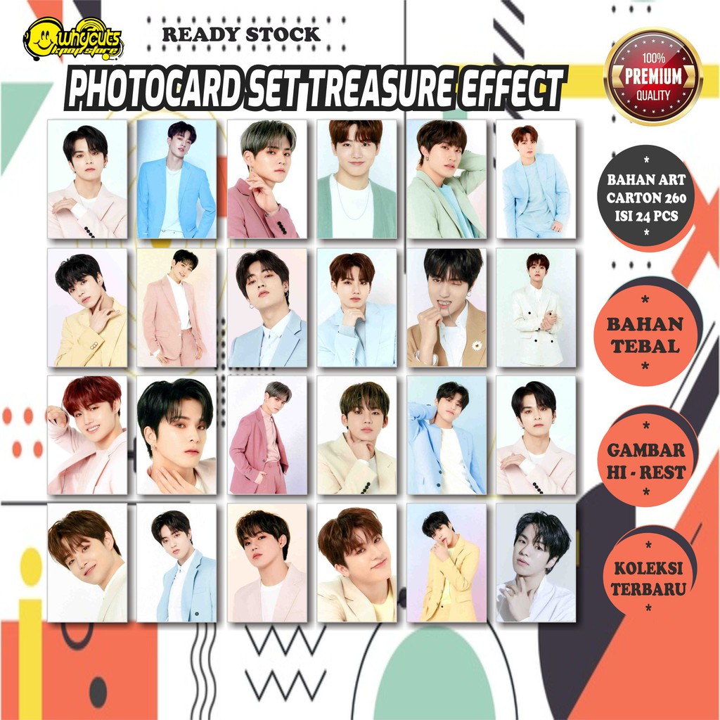 PHOTOCARD SET ATEEZ  SUJU  ENHYPEN  TREASURE  DAY 6  TXT  ASTRO (READY STOK)