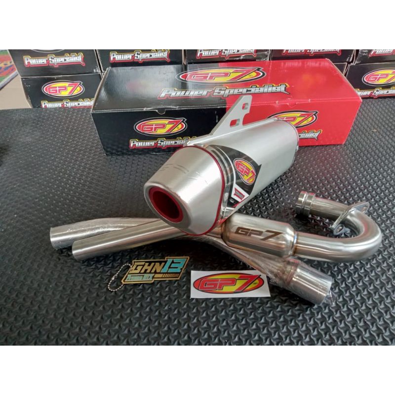 knalpot Gp7 cnc tekken CRF Standard