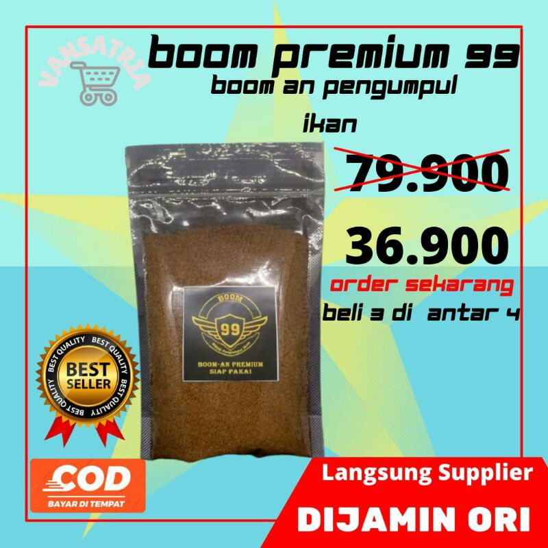 Boom 99 Premium Boom-an Umpan Mancing Ikan Pelet Boom Pengumpul Ikan Mas