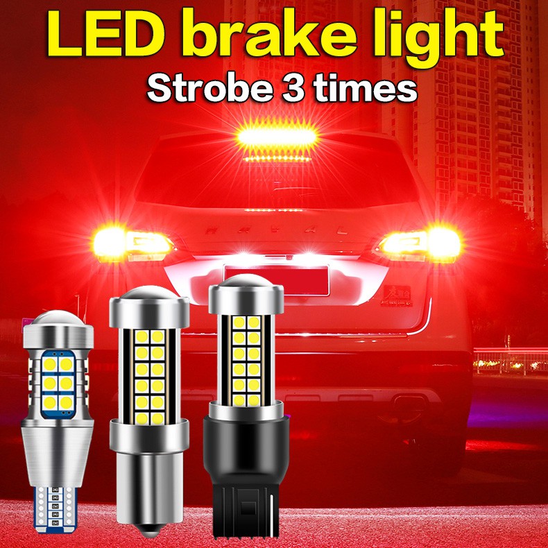 1pcs Mobil LED reverse cahaya lampu rem Sepeda Motor lampu bulb 1157 1156 T20 T15 W21W BA15S