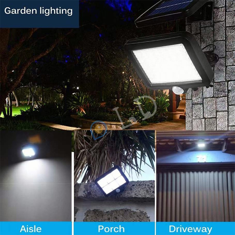 [COD] 160COB Lampu Taman Tenaga Surya LED /Lampu Tembak Tenaga Matahari - Lampu Sorot Solar Cell Lampu Sensor Gerak Lampu Tenaga Surya Lampu Sorot Dengan Remote Waterproof