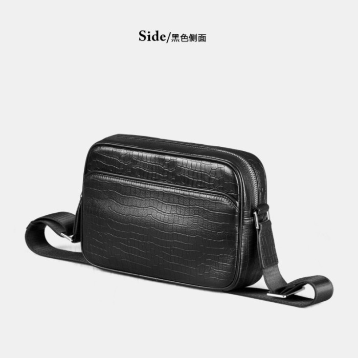 TAS SELEMPANG KULIT PRIA SLING BAG TAS BAHU TAS KERJA PRIA WANITA