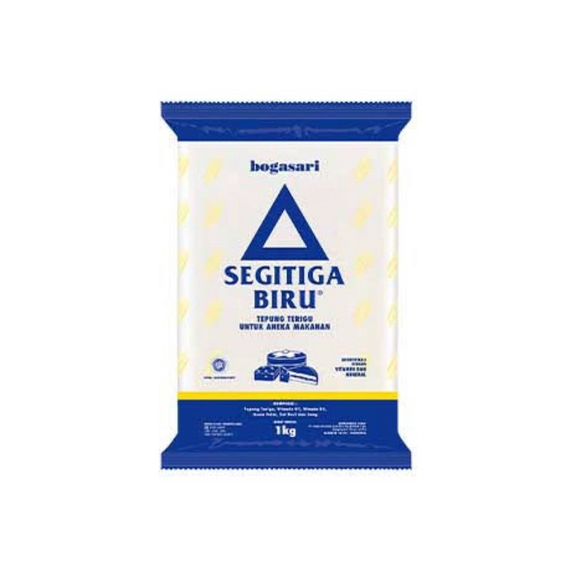 

Tepung Terigu Segitiga Biru 1kg, 500gr