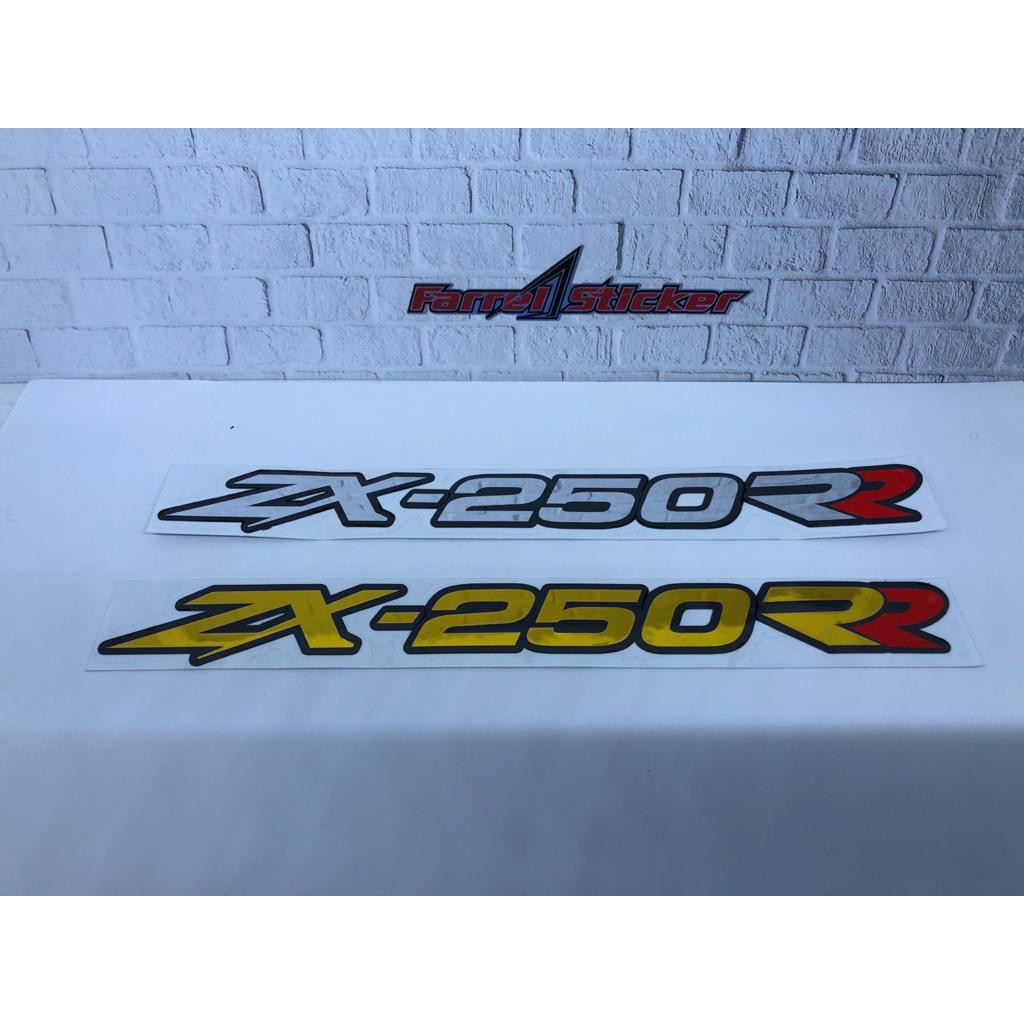 stiker kawasaki ninja sticker ZX 250 RR