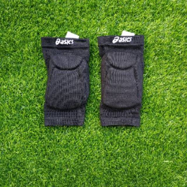 100% PRODUK ORIGINAL ELBOW PAD ASICS BLACK WHITE