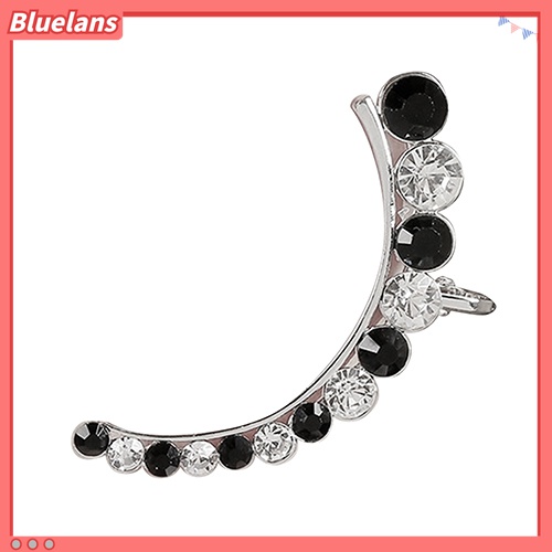 Anting Stud Klip Berlian Imitasi Untuk Wanita