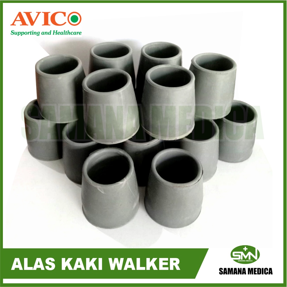 Alas Kaki Walker / Karet Bawah Kaki Walker Bahan Karet Kuat Anti Slip