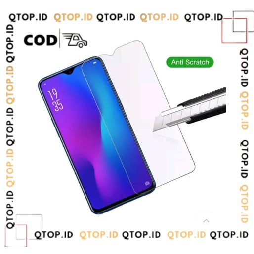 Tempered Glass Full Screen Bening Oppo  A9, A91, A37, F15, NEO , F1+, RENO 6,4, A92, RENO [QTOP]