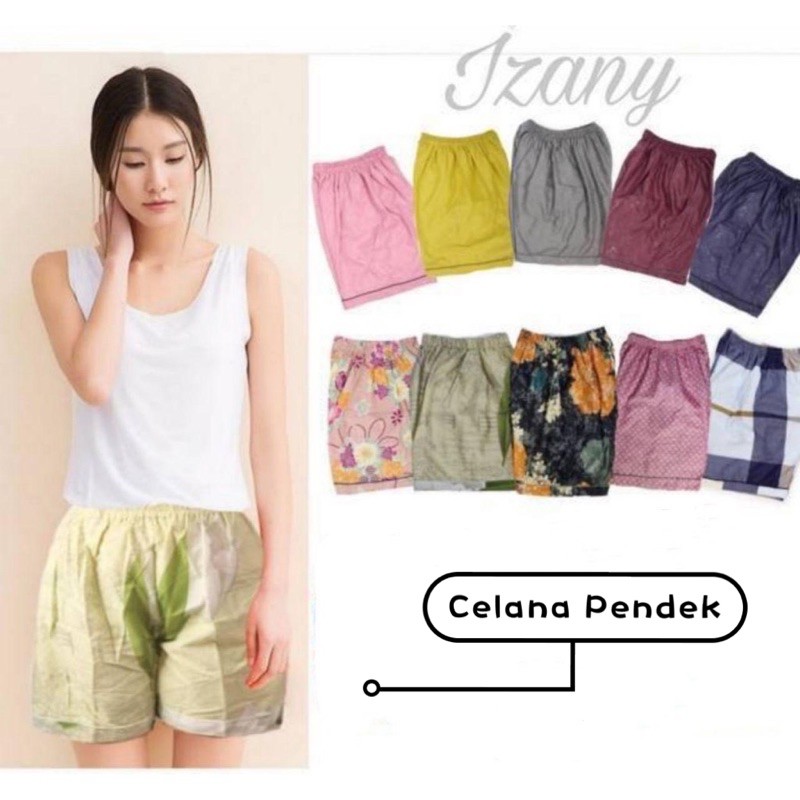 Izany Celana Pendek saja dewasa Random Motif