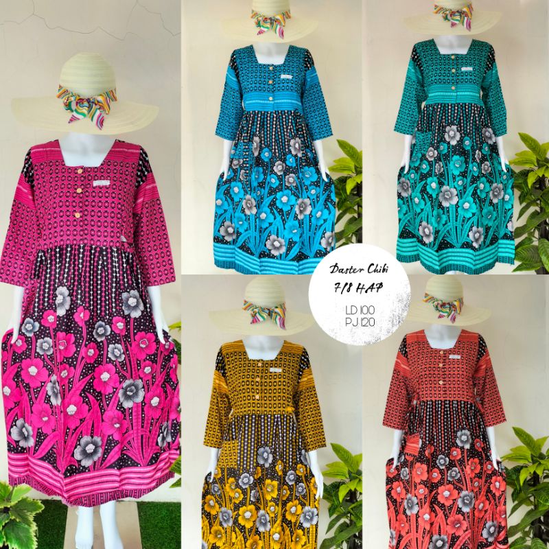 COD DASTER BATIK LENGAN 7/8 CHIBI HAP BUSUI FRIENDLY