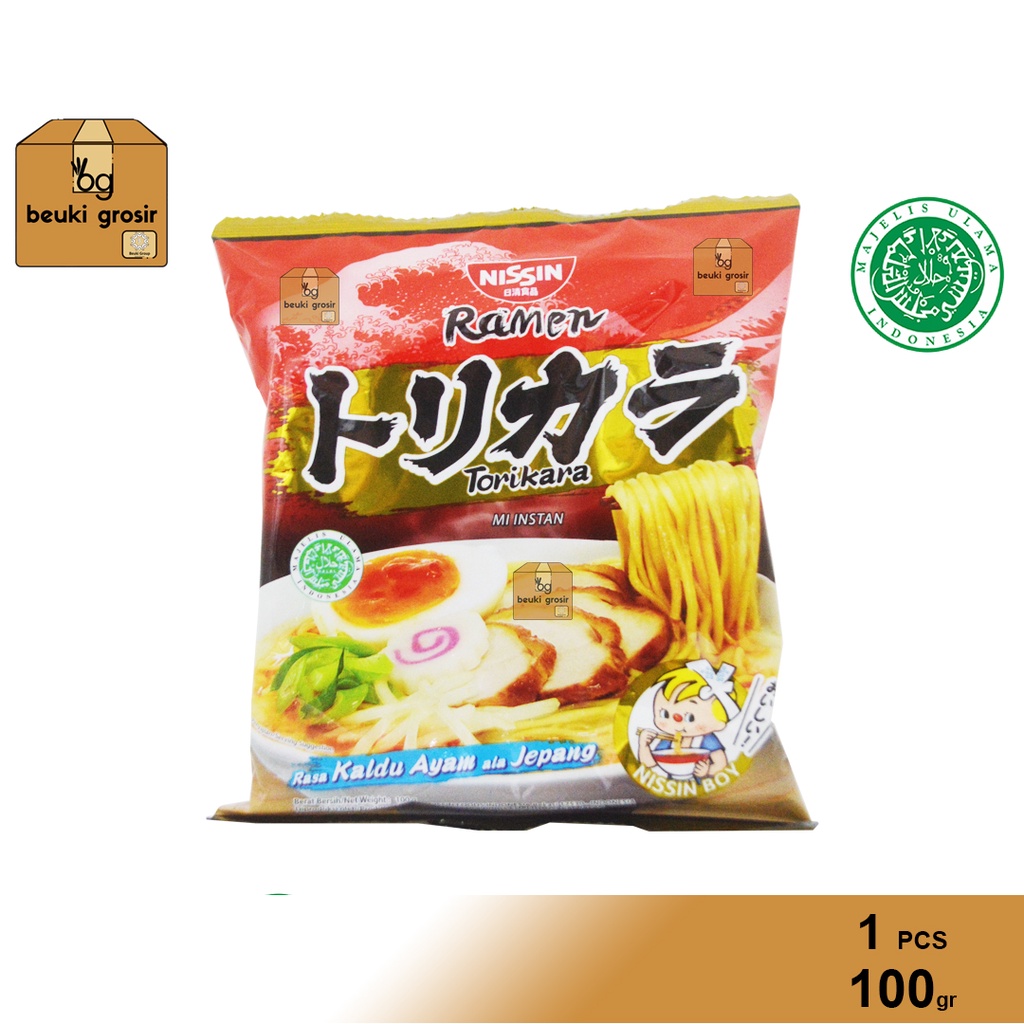 

ECER Nissin Ramen Mikuya Torikara Rasa Kaldu Ayam Mie Instan Kuah Halal MUI - 100gr