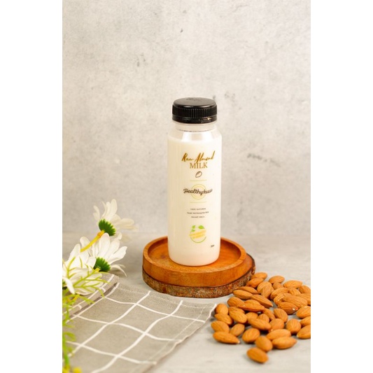 

Almond milk Plain (tanpa gula)