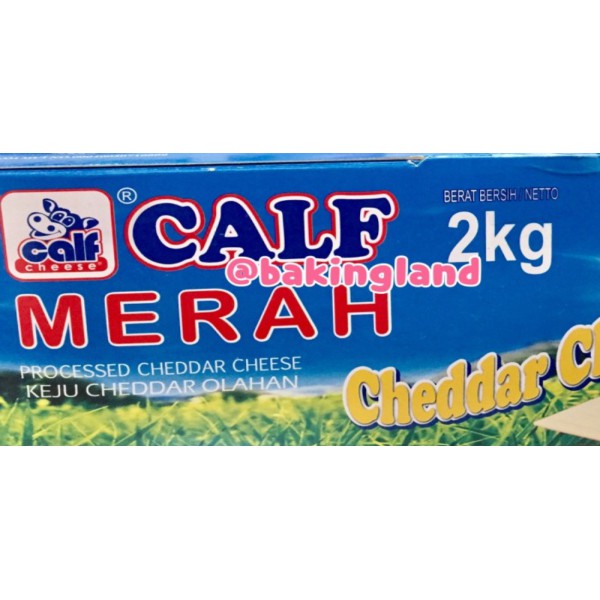 

2kg Dijual keju Calf cheddar Diskon