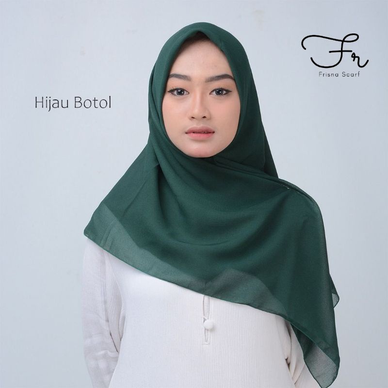 BELLA SQUARE POLLYCOTTON PREMIUM UKURAN 115x115-Hijau botol