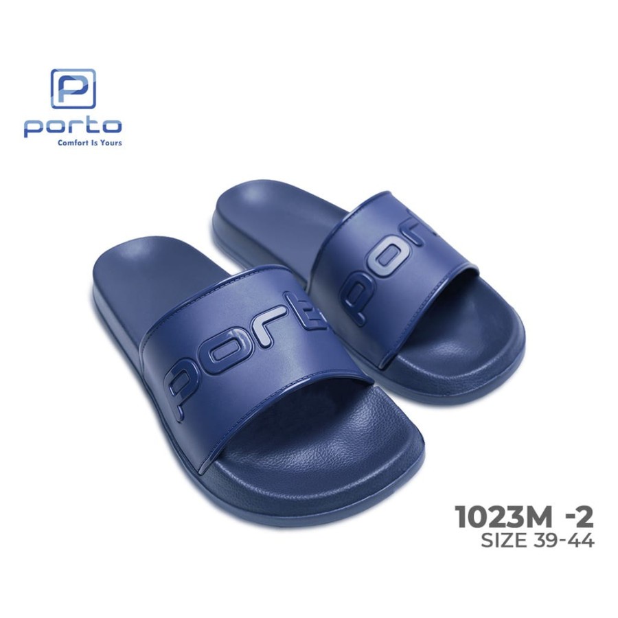 Sandal Slop / Sandal Karet / Sendal Selop Pria Porto 1023 M - 2