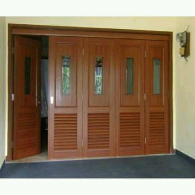 pintu garasi lipat minimalis Shopee Indonesia