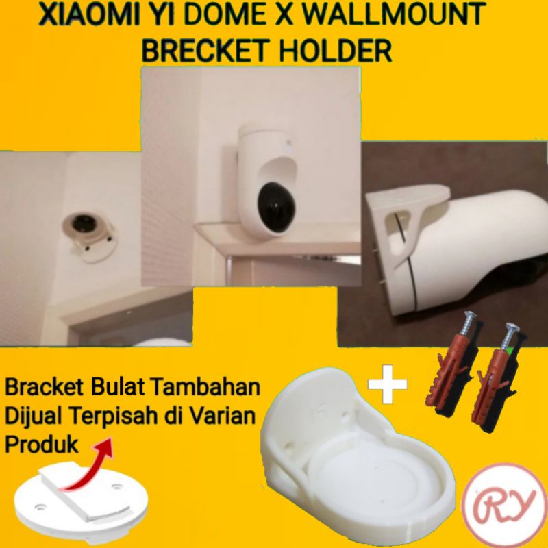Xiaomi Yi Dome X Security Camera Wallmount Holder Bracket