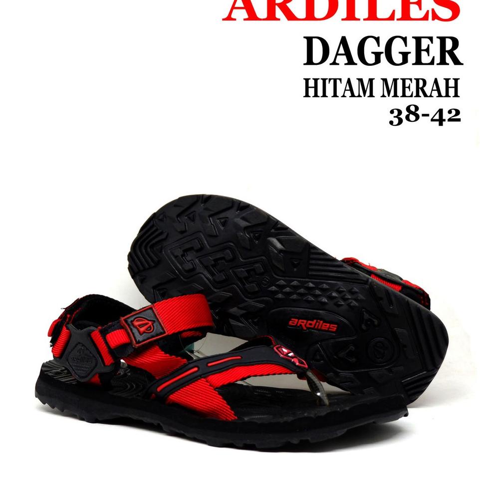 [KODE PRODUK WCCHZ7140] Sandal Gunung Ardiles - DAGGER - Merah / Biru - Sandal ARDILES pria - Sepatu