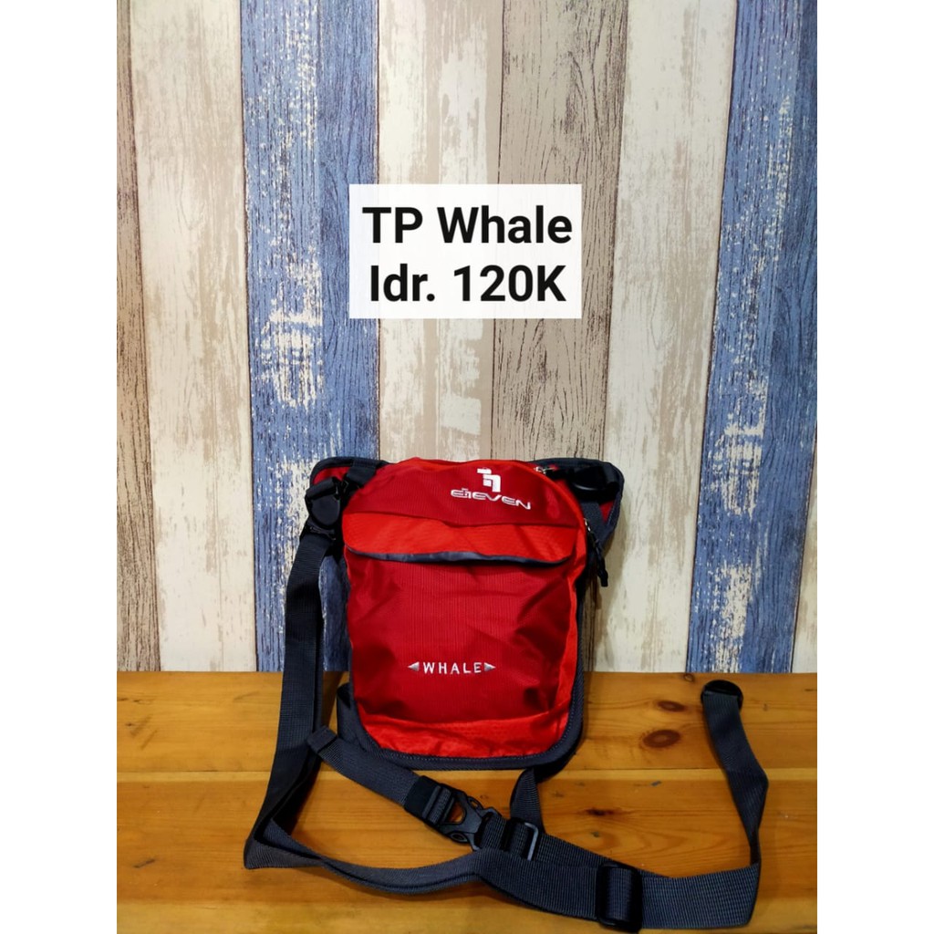 Tas Slempang Travel Pouch Eleven Whale Original Elleven Outdoor