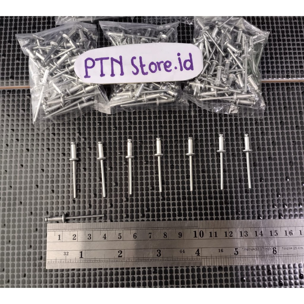Jual PAKU RIVETTI 435 / PAKU RIVET ECERAN 1 BUNGKUS ISI 45 PCS | Shopee ...