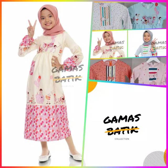 GAMIS ANAK SYAR'I  6-12TAHUN