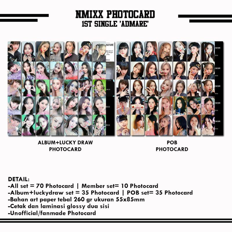 NMIXX AD MARE PHOTOCARD
