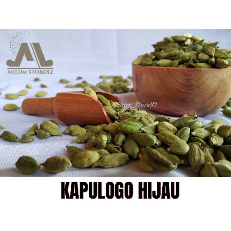 

Termurah 10gr Kapulaga Hijau | Kapulogo Arab | Green Cardamon |